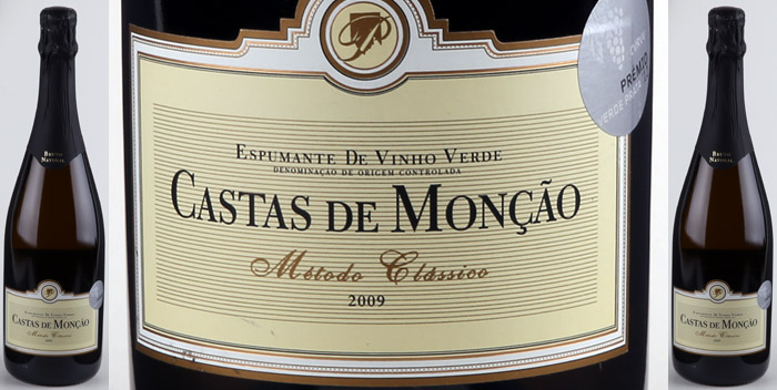 Castas de Monção Brut Sparkling Vinho Verde – Yes! Castas de Monção Mstodo Classico - Bruto Natural