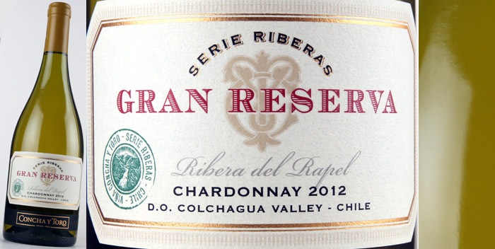 Concha y Toro, Gran Reserva Serie Riberas Chardonnay – Exciting Grand Reserva Serie Riberas Chardonnay